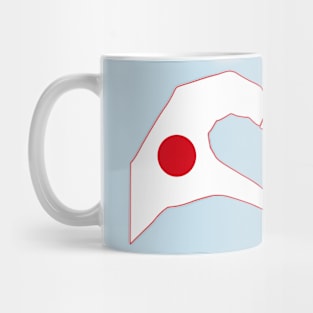 We Heart Japan Patriot Flag Series Mug